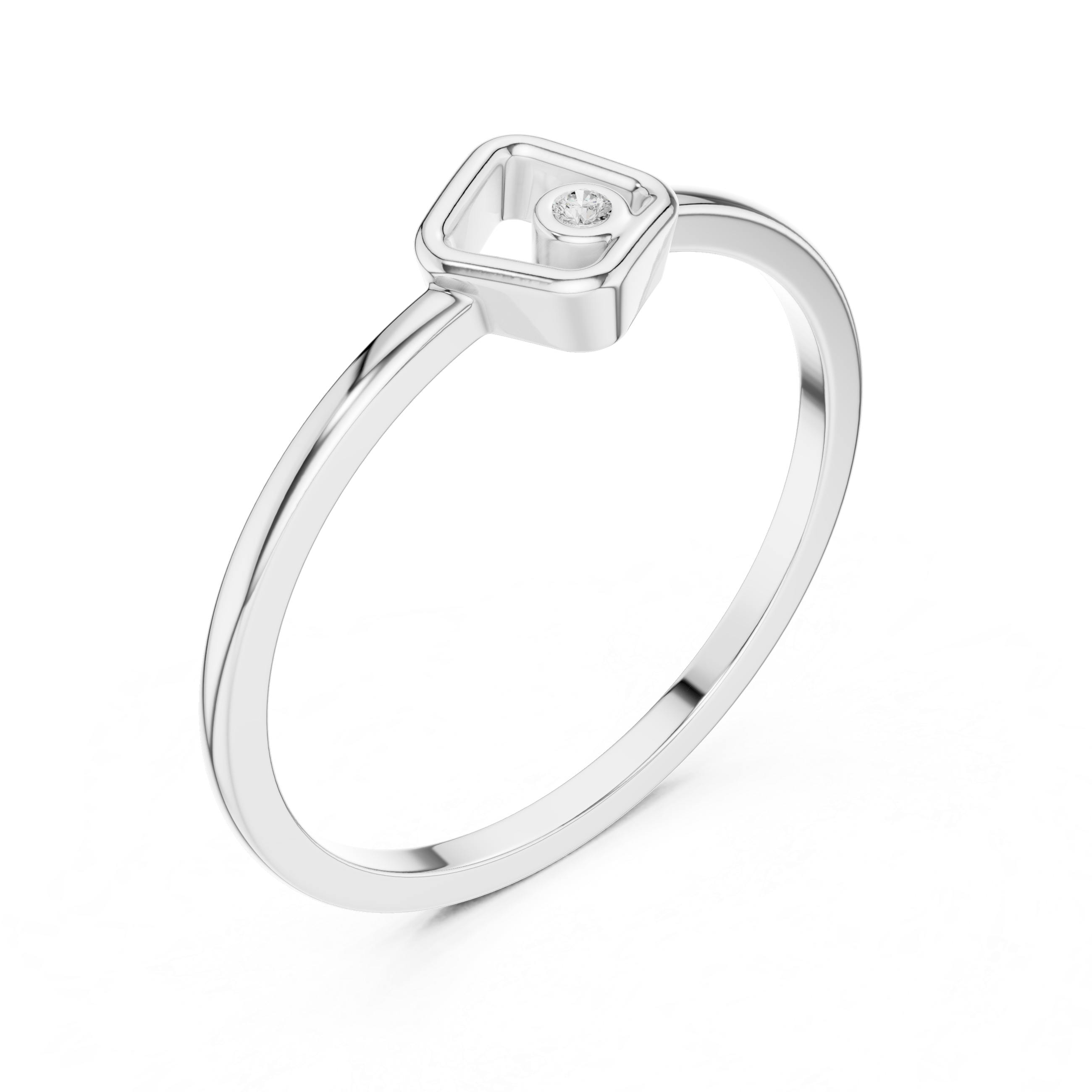 Zadie Round Cut Eternity Lab Grown Diamond Ring