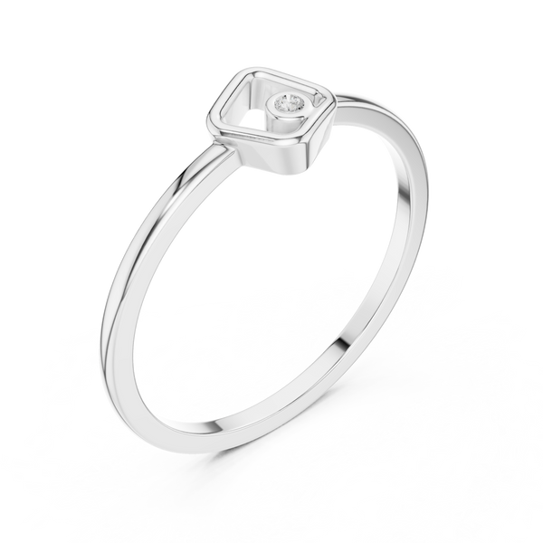 Zadie Round Cut Eternity Lab Grown Diamond Ring
