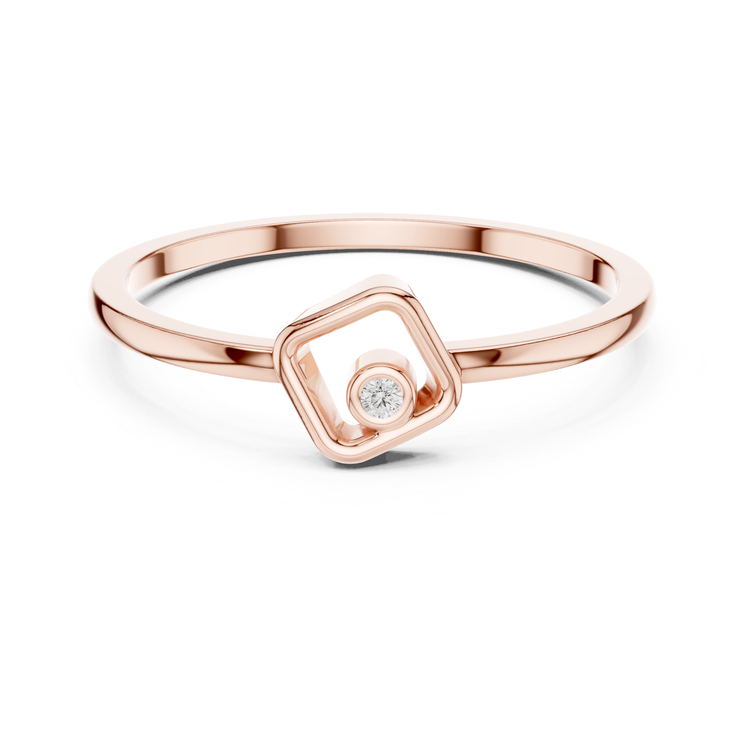 Zadie Round Cut Eternity Lab Grown Diamond Ring