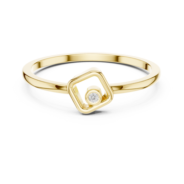 Zadie Round Cut Eternity Lab Grown Diamond Ring
