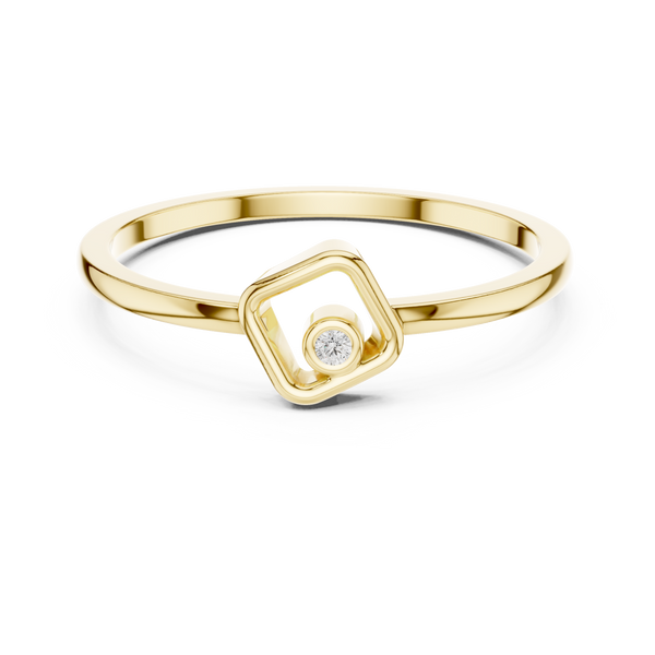 Zadie Round Cut Eternity Lab Grown Diamond Ring
