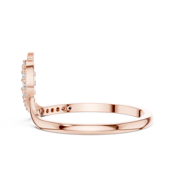 Iris Oval Cut Split Shank Lab Grown Diamond Ring