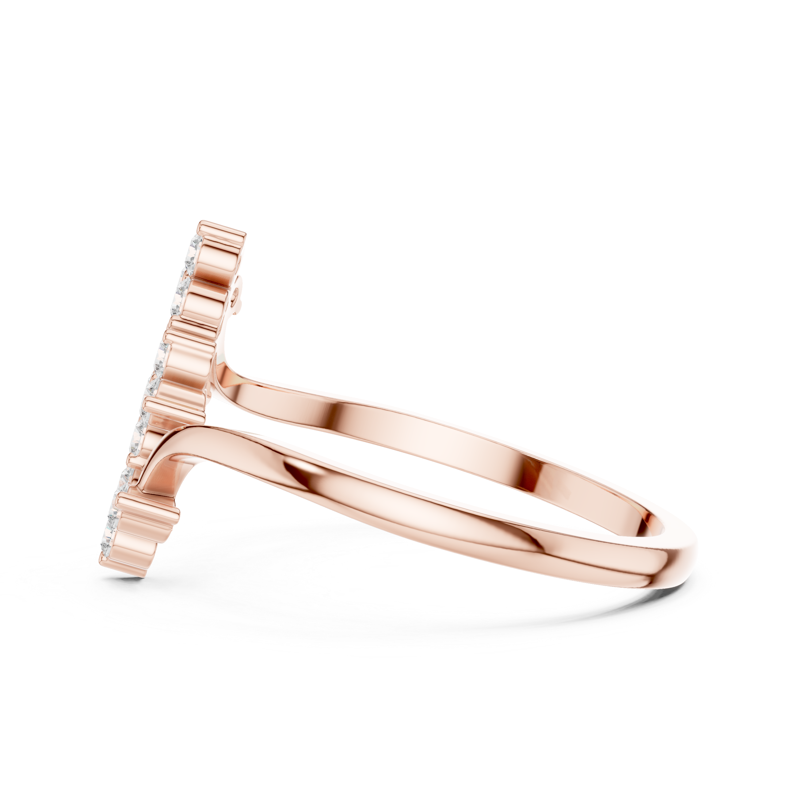 Danika Asscher Cut Halo Lab Grown Diamond Ring
