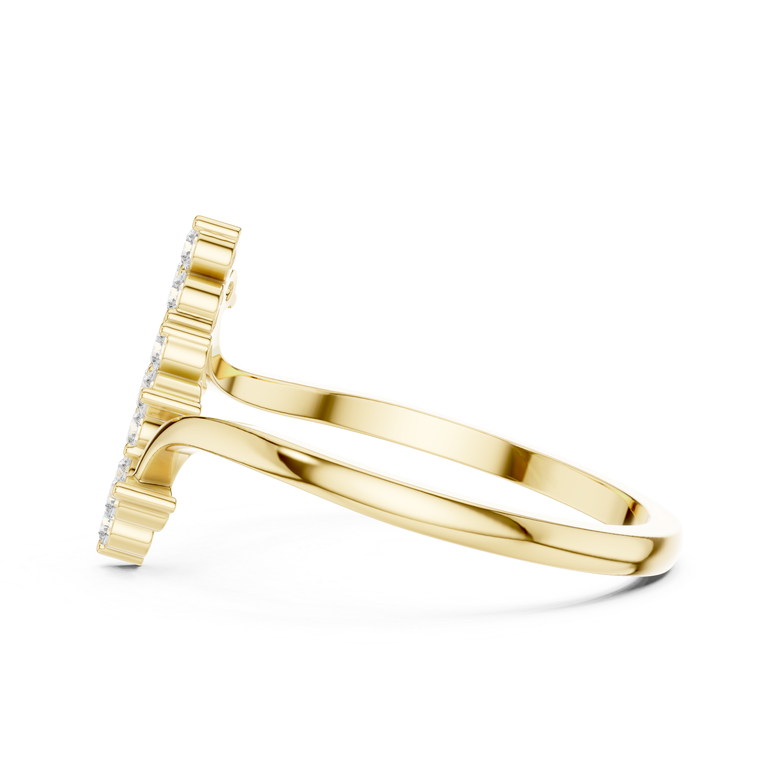 Danika Asscher Cut Halo Lab Grown Diamond Ring