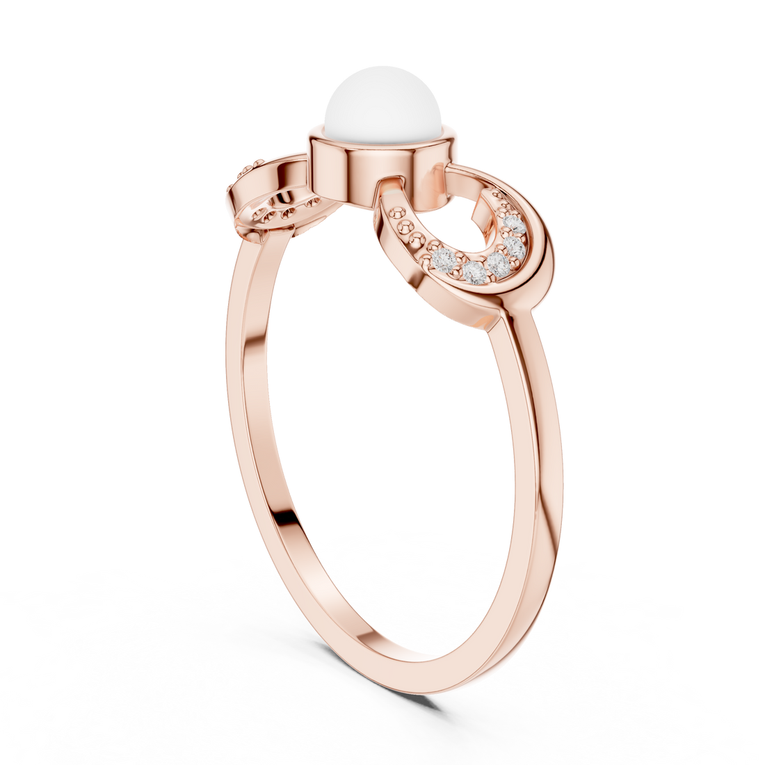 Gillian Princess Cut Vintage Lab Grown Diamond Ring