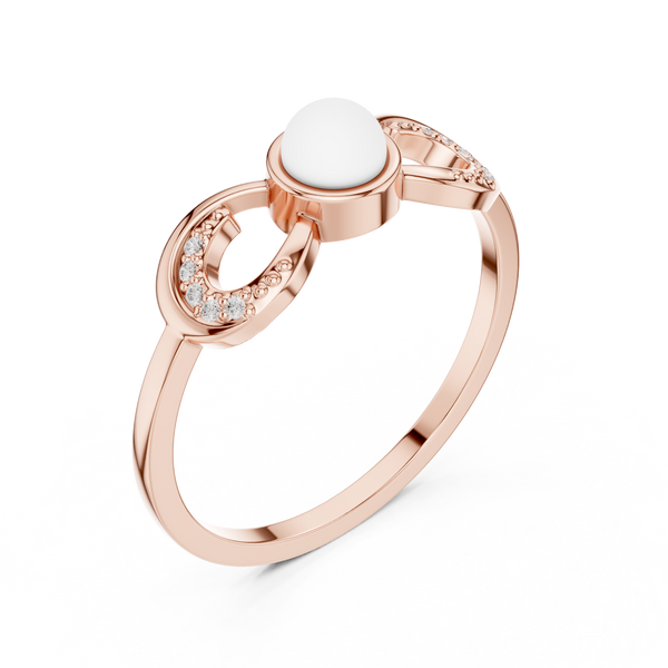Gillian Princess Cut Vintage Lab Grown Diamond Ring