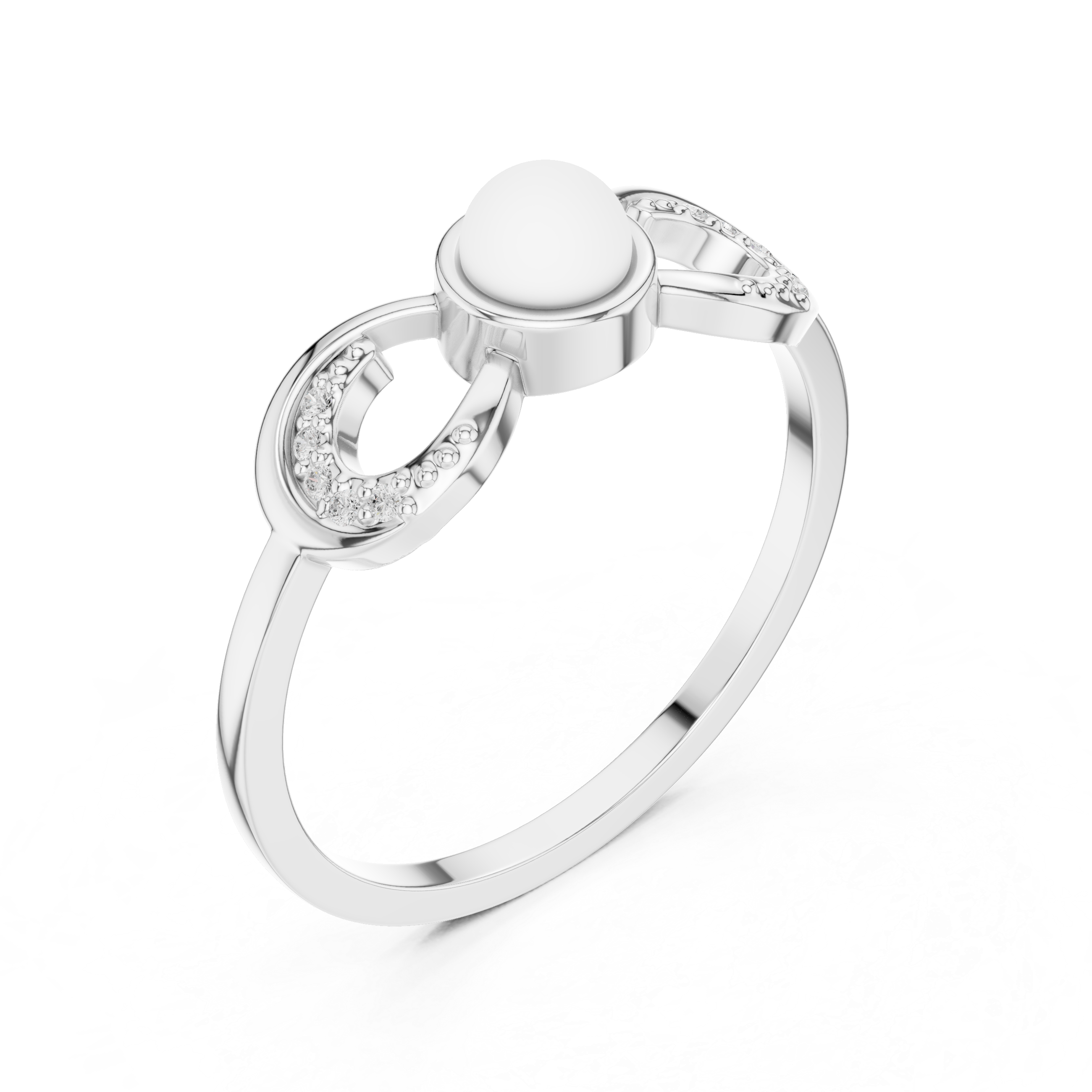 Gillian Princess Cut Vintage Lab Grown Diamond Ring