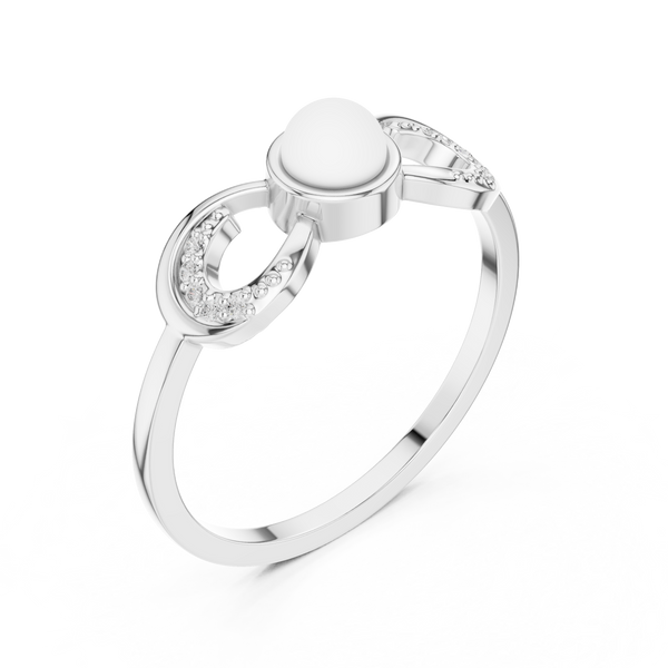 Gillian Princess Cut Vintage Lab Grown Diamond Ring