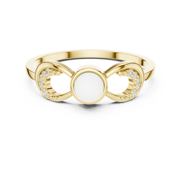 Gillian Princess Cut Vintage Lab Grown Diamond Ring