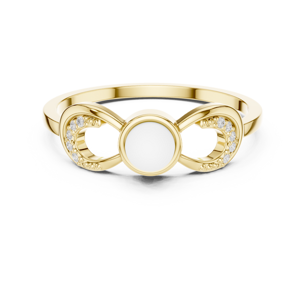 Gillian Princess Cut Vintage Lab Grown Diamond Ring