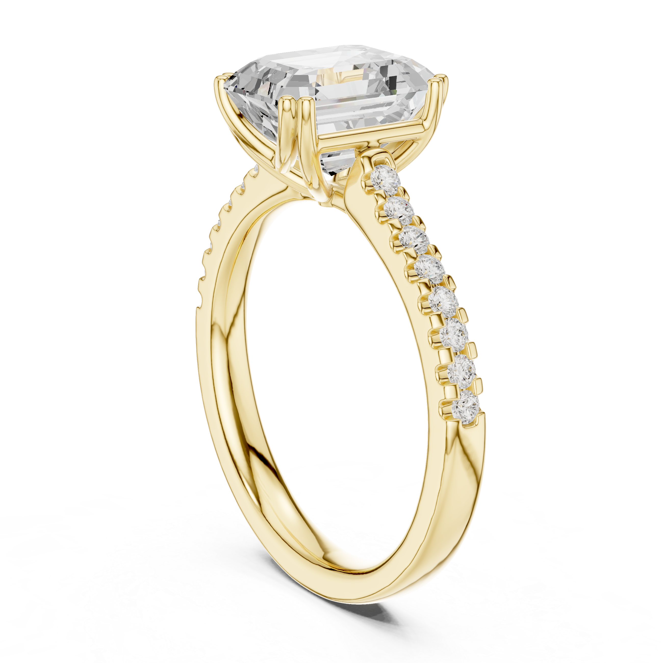 Anya Marquise Cut Solitaire Lab Grown Diamond Ring