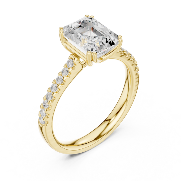 Anya Marquise Cut Solitaire Lab Grown Diamond Ring