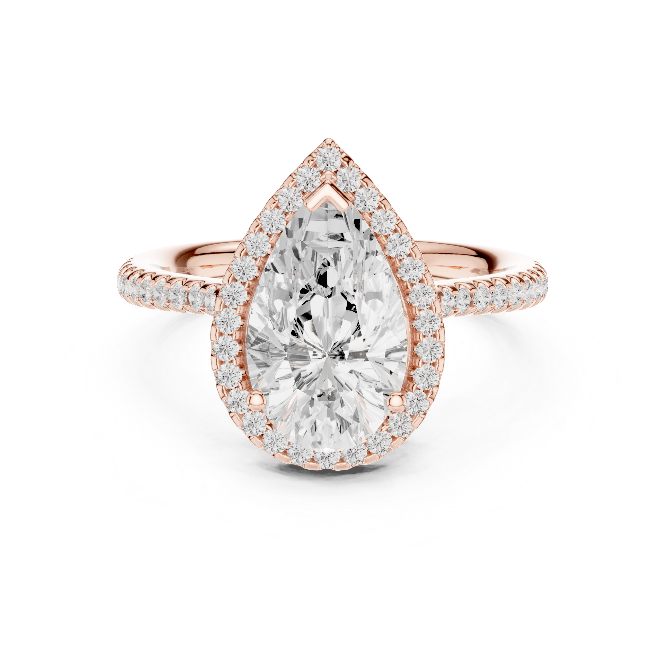 Lumina Princess Cut Three Stone Lab Grown Diamond Ring