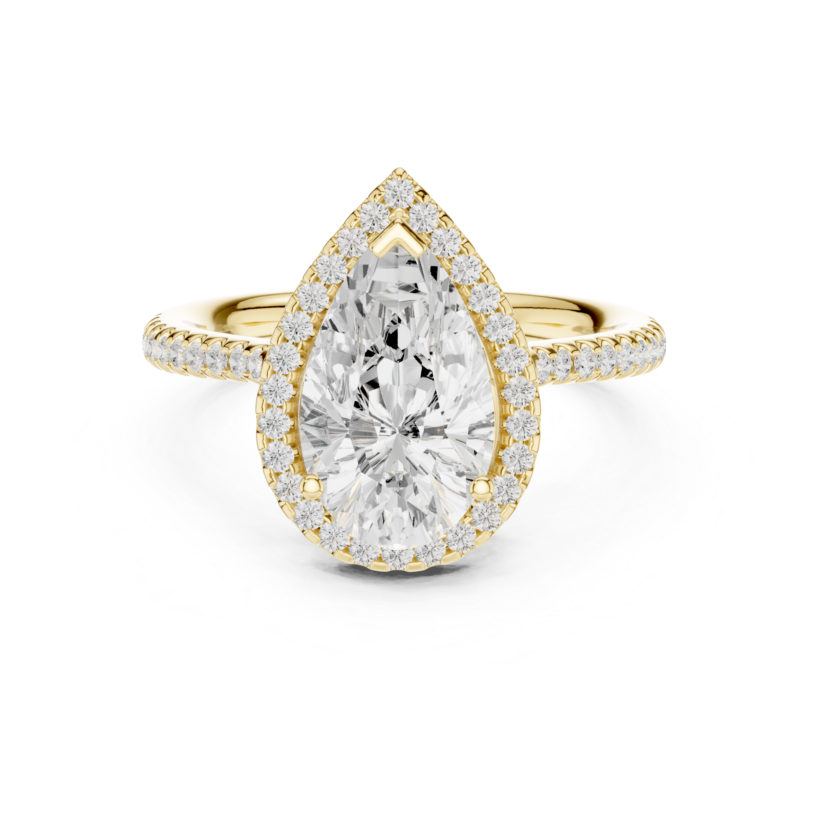 Lumina Princess Cut Three Stone Lab Grown Diamond Ring