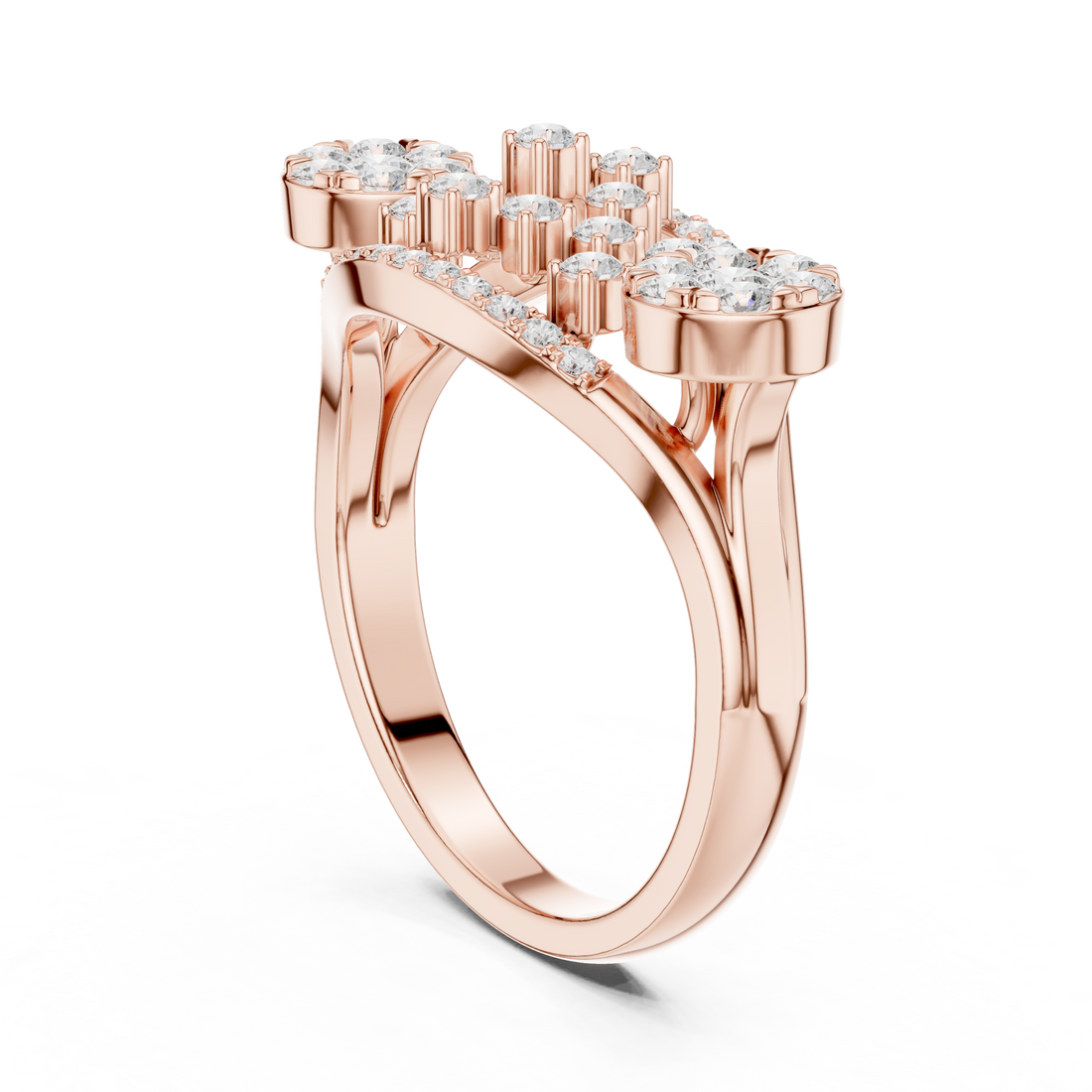 Elysian Marquise Cut Pave Lab Grown Diamond Ring