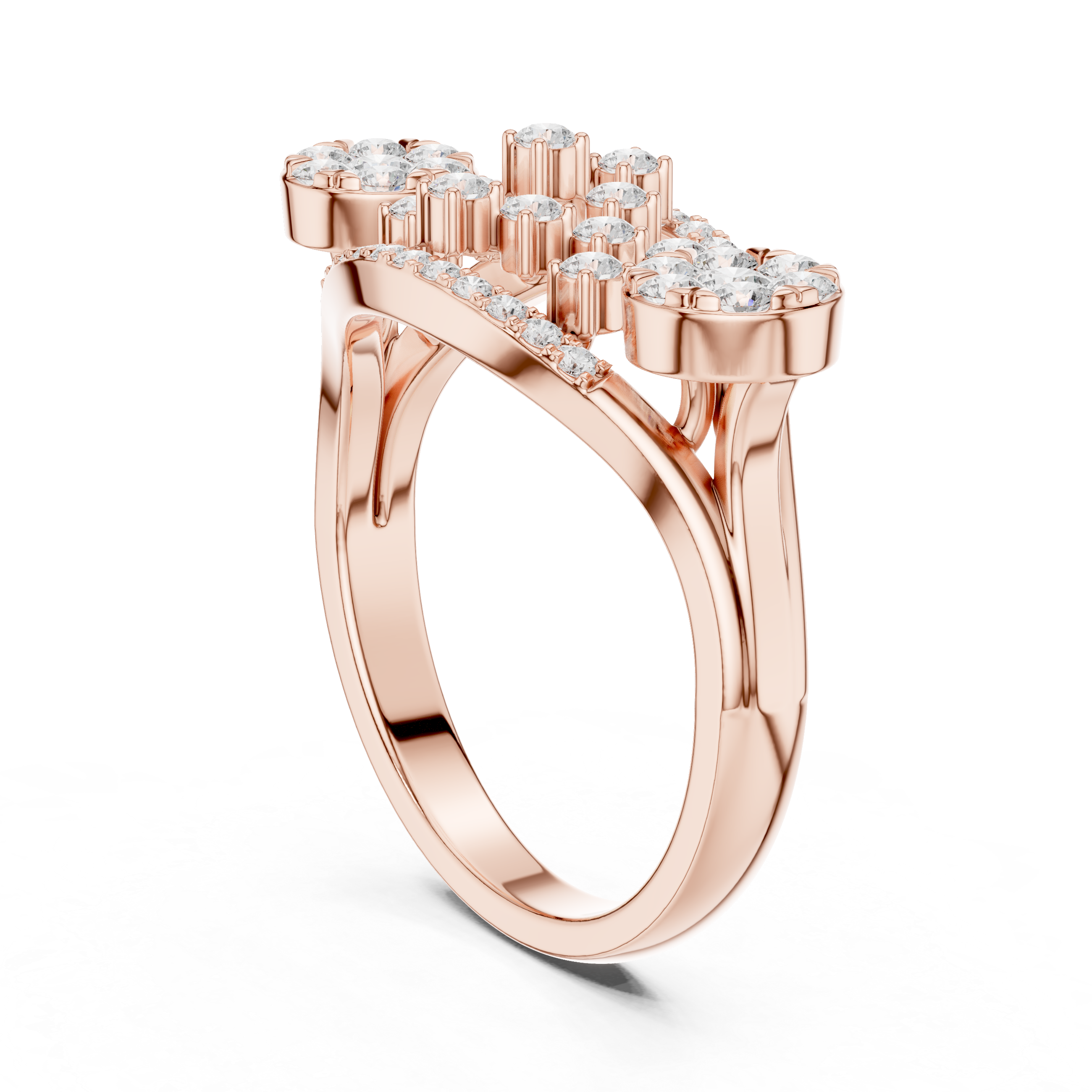 Elysian Marquise Cut Pave Lab Grown Diamond Ring