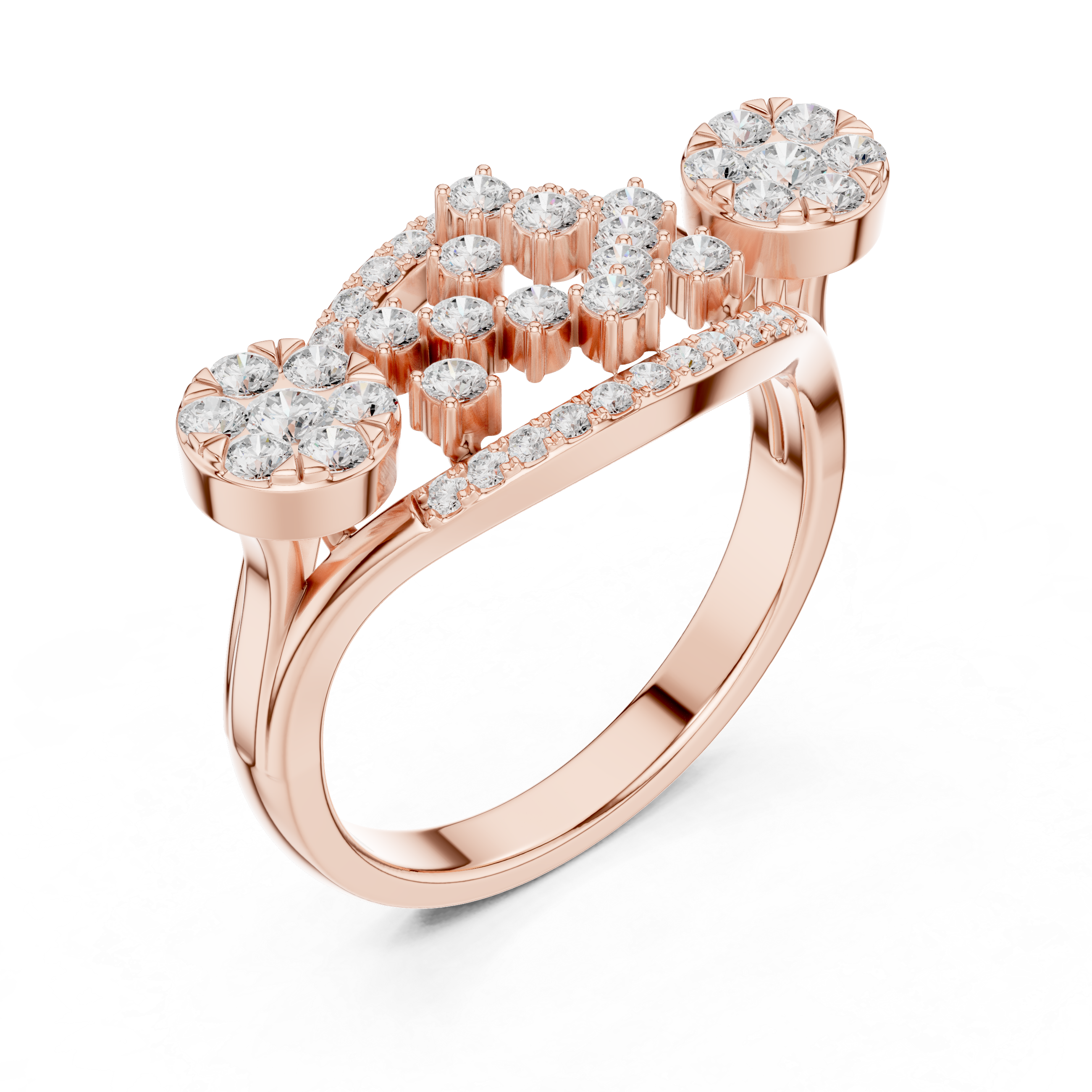 Elysian Marquise Cut Pave Lab Grown Diamond Ring