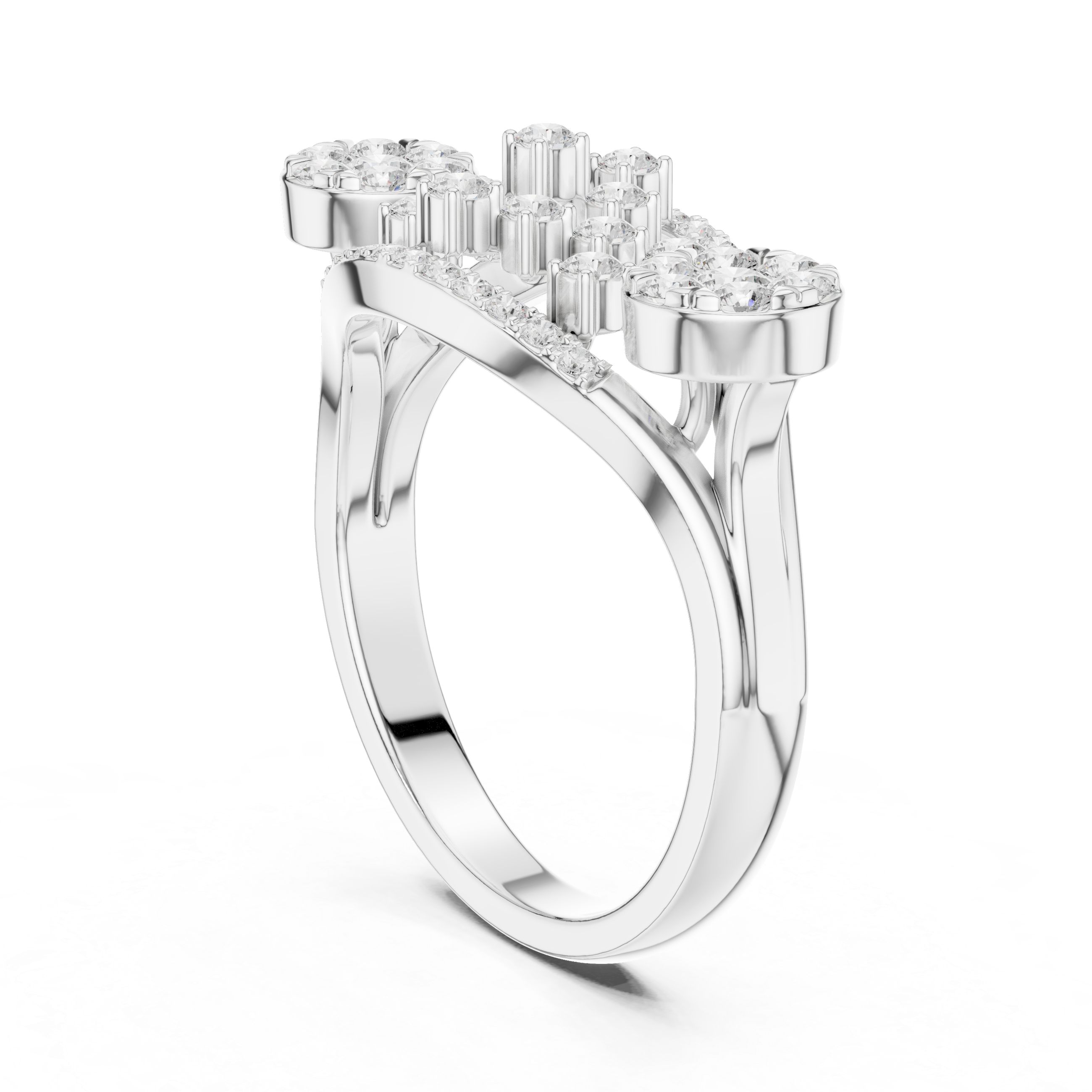 Elysian Marquise Cut Pave Lab Grown Diamond Ring