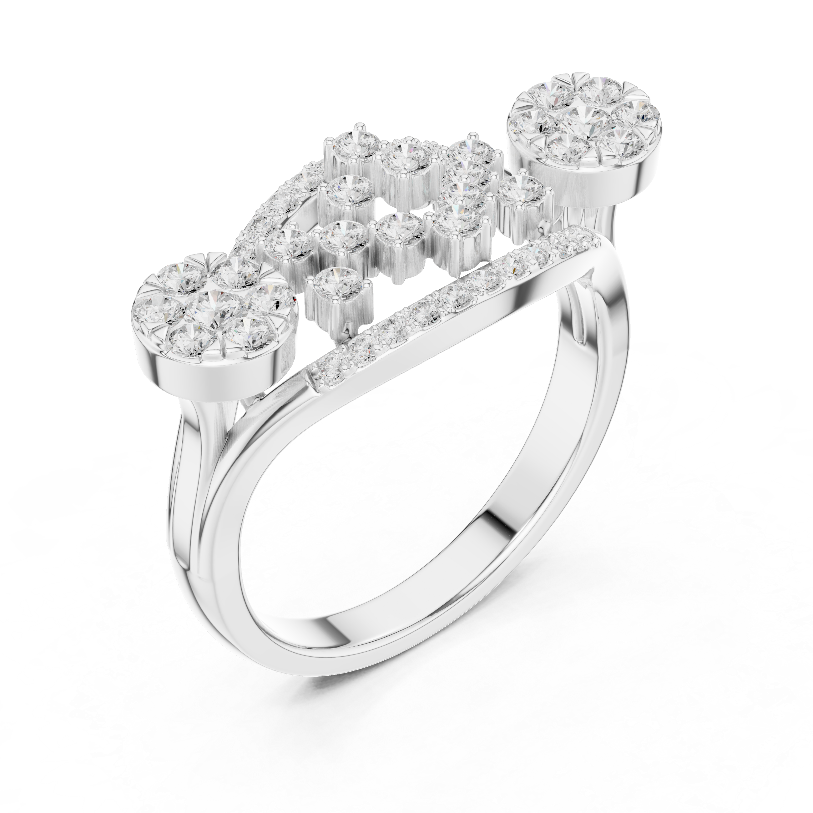 Elysian Marquise Cut Pave Lab Grown Diamond Ring