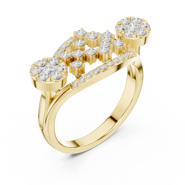 Elysian Marquise Cut Pave Lab Grown Diamond Ring
