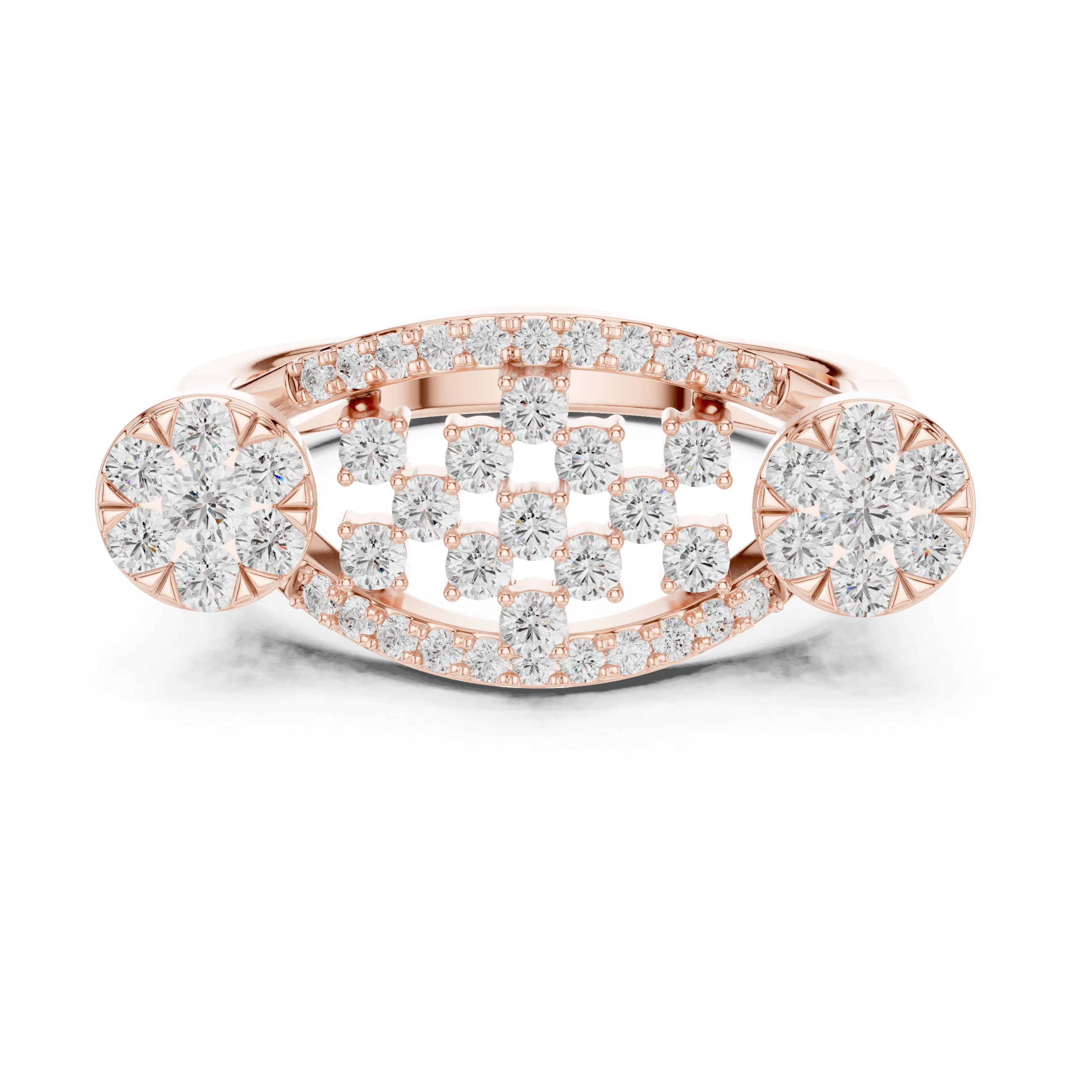 Elysian Marquise Cut Pave Lab Grown Diamond Ring
