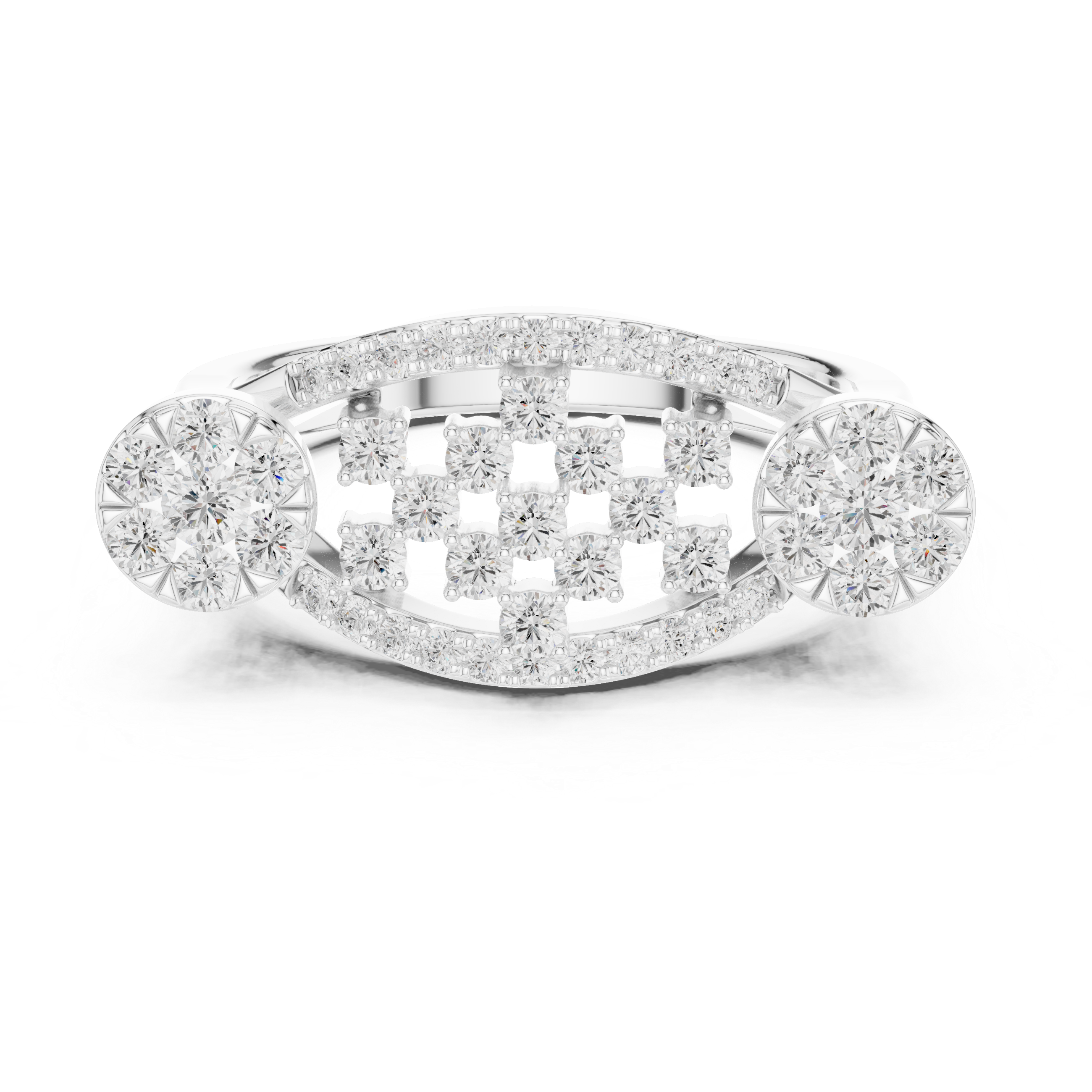 Elysian Marquise Cut Pave Lab Grown Diamond Ring