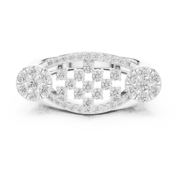 Elysian Marquise Cut Pave Lab Grown Diamond Ring
