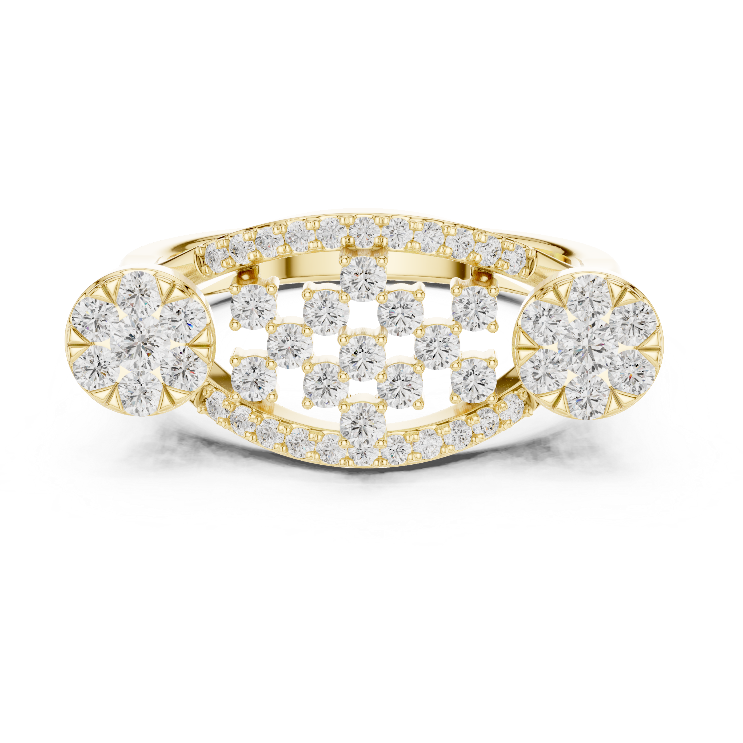 Elysian Marquise Cut Pave Lab Grown Diamond Ring