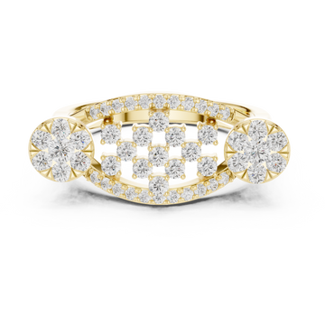 Elysian Marquise Cut Pave Lab Grown Diamond Ring