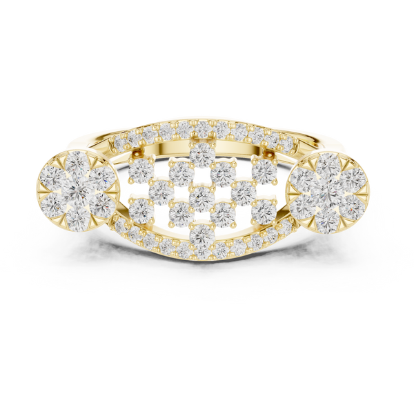 Elysian Marquise Cut Pave Lab Grown Diamond Ring