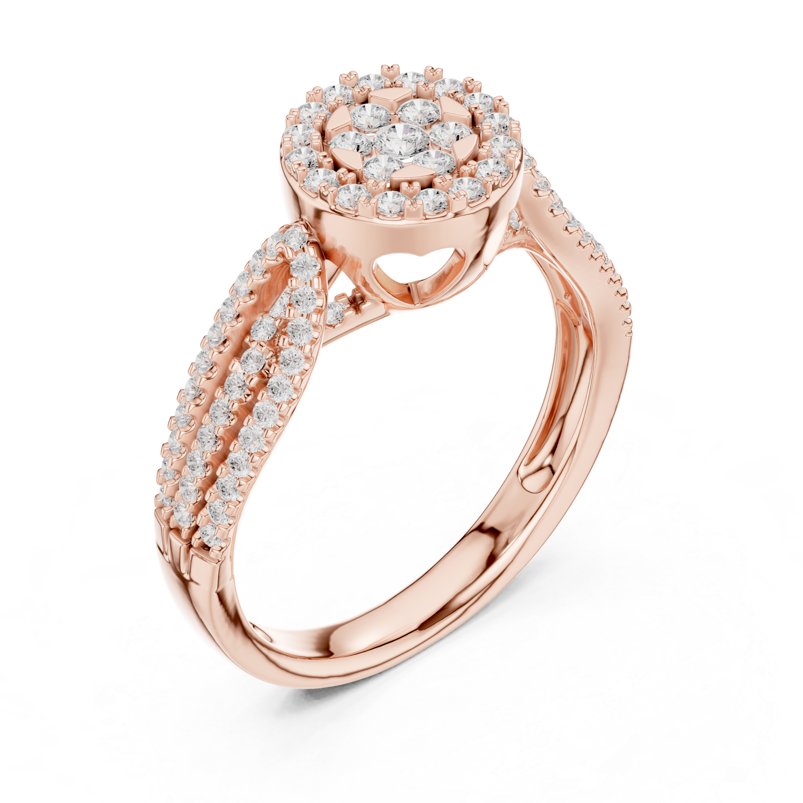 Lilac Majesty Lab Grown Diamond Ring