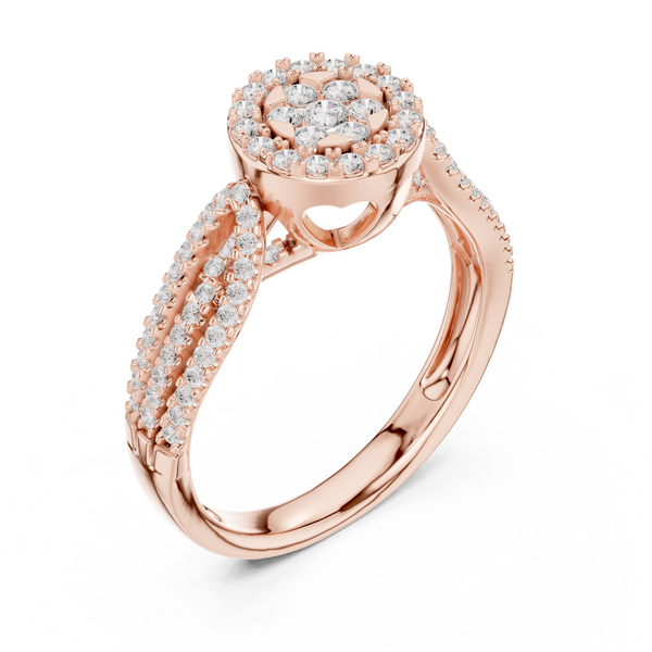 Lilac Majesty Lab Grown Diamond Ring