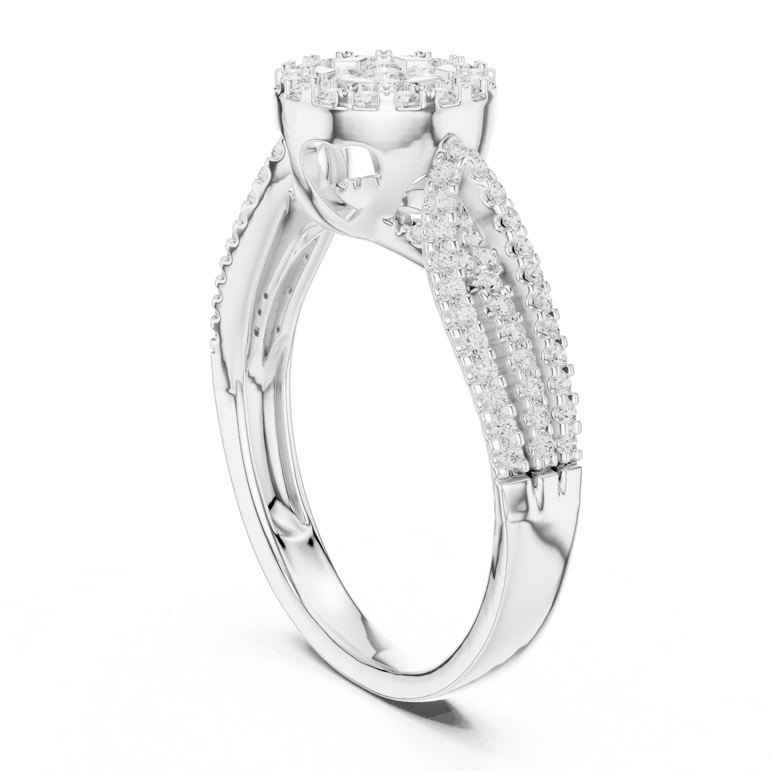 Lilac Majesty Lab Grown Diamond Ring