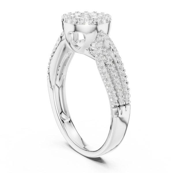 Lilac Majesty Lab Grown Diamond Ring