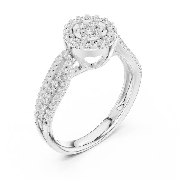 Lilac Majesty Lab Grown Diamond Ring