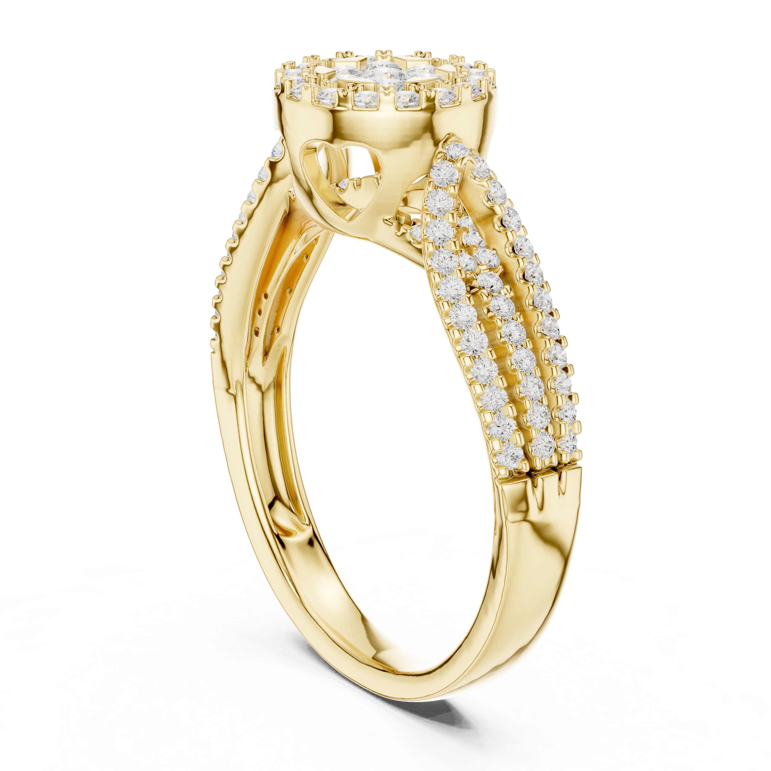 Lilac Majesty Lab Grown Diamond Ring