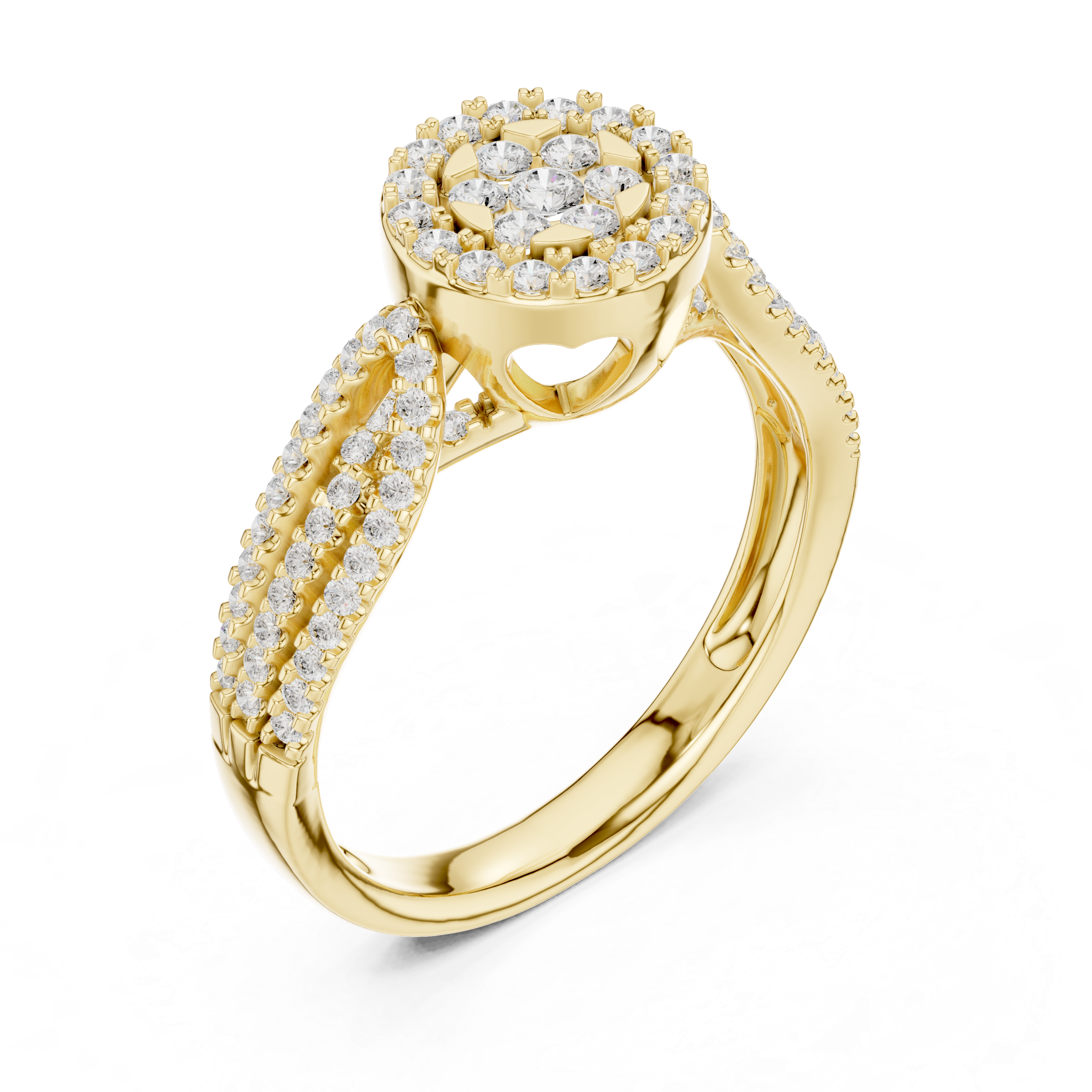 Lilac Majesty Lab Grown Diamond Ring