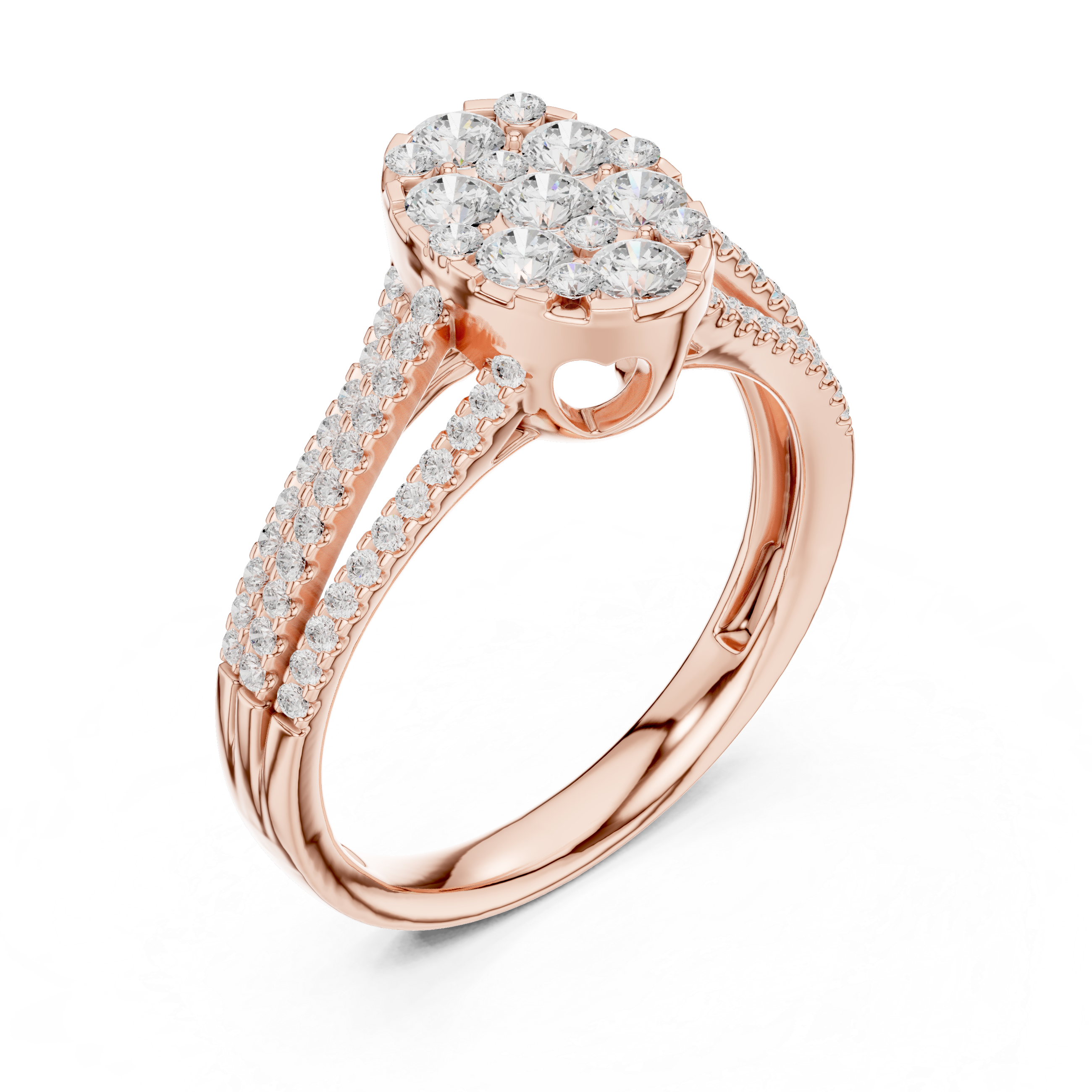Maple Whisper Lab Grown Diamond Ring