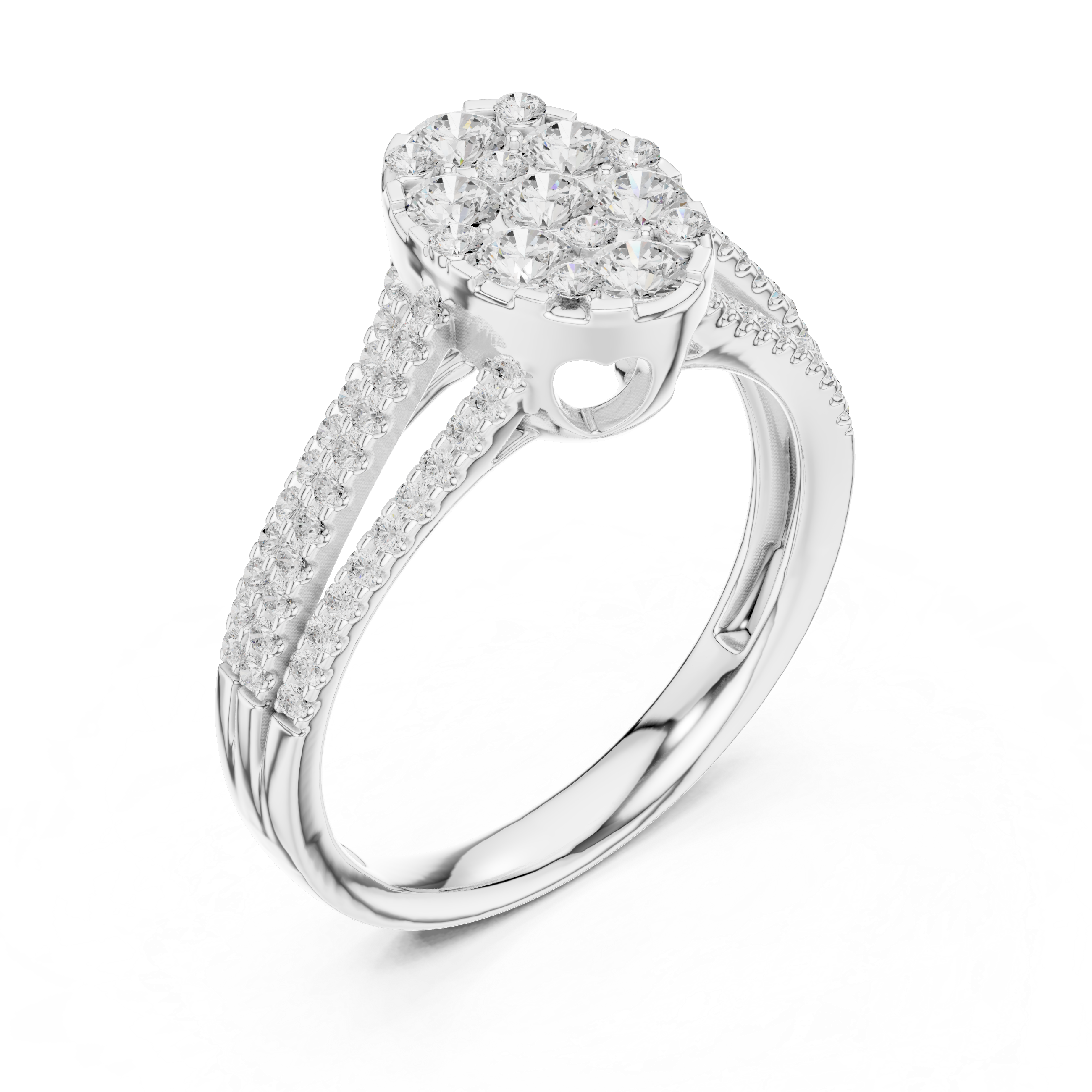Maple Whisper Lab Grown Diamond Ring