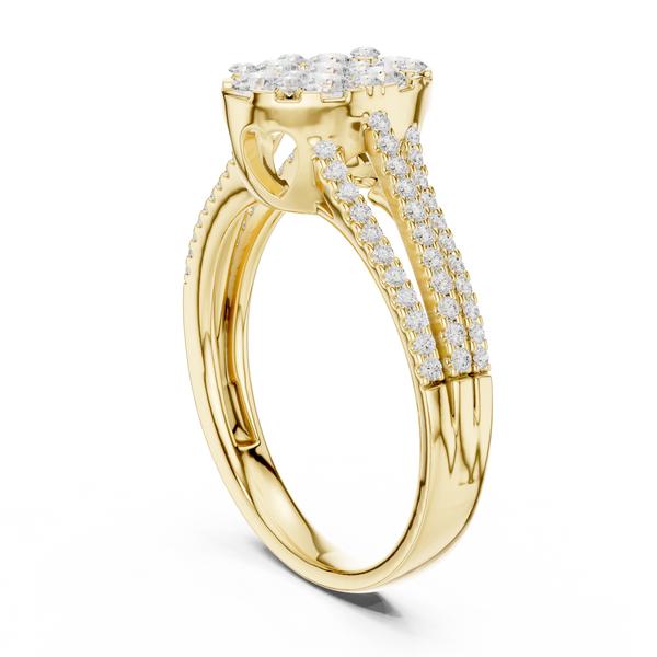 Maple Whisper Lab Grown Diamond Ring