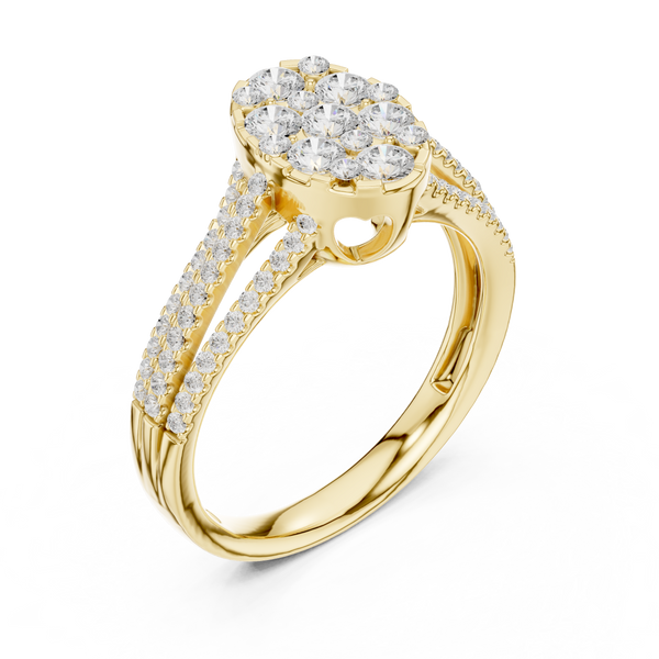 Maple Whisper Lab Grown Diamond Ring