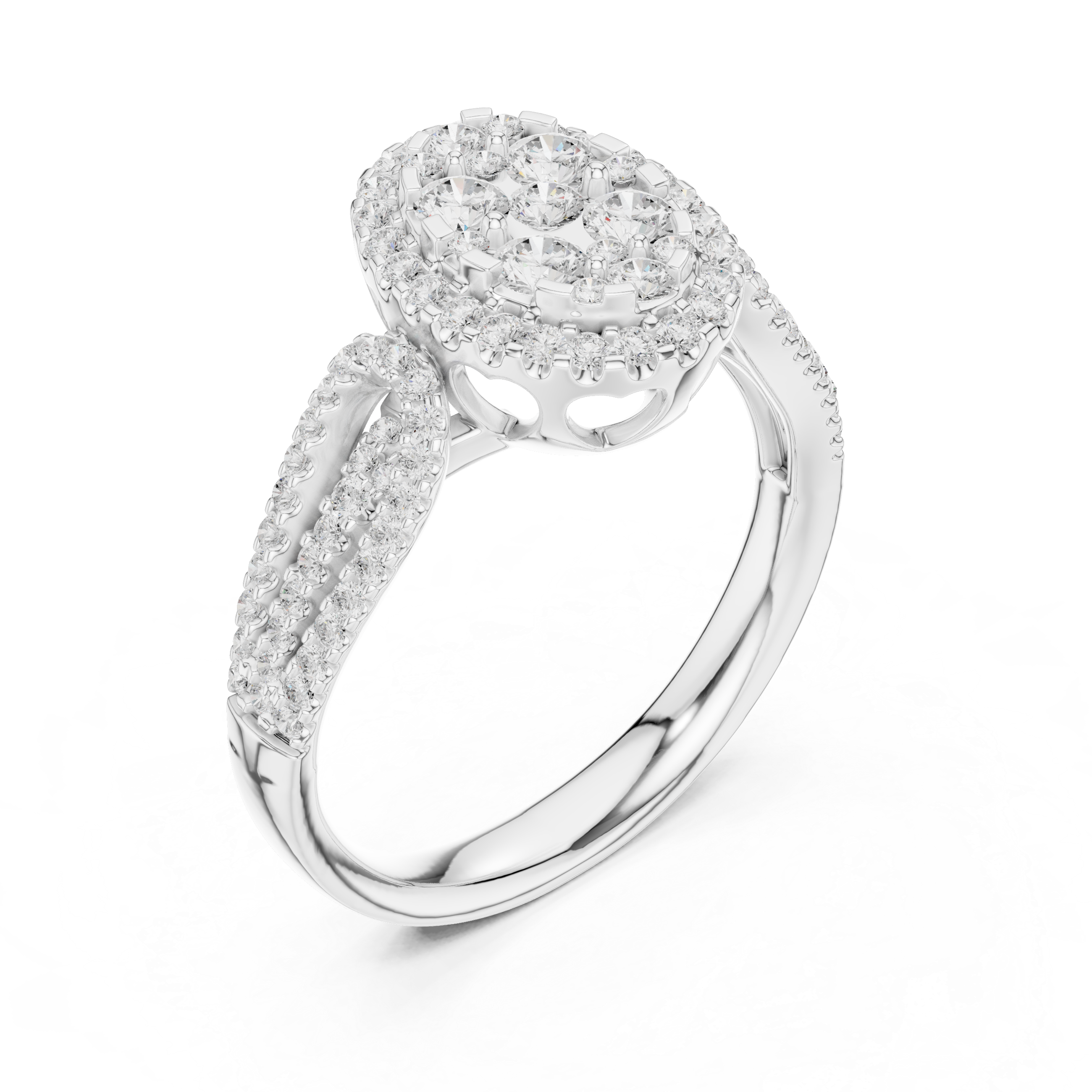 Canary Glow Lab Grown Diamond Ring