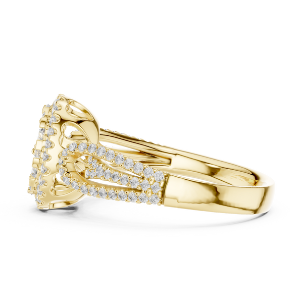 Canary Glow Lab Grown Diamond Ring