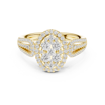 Canary Glow Lab Grown Diamond Ring