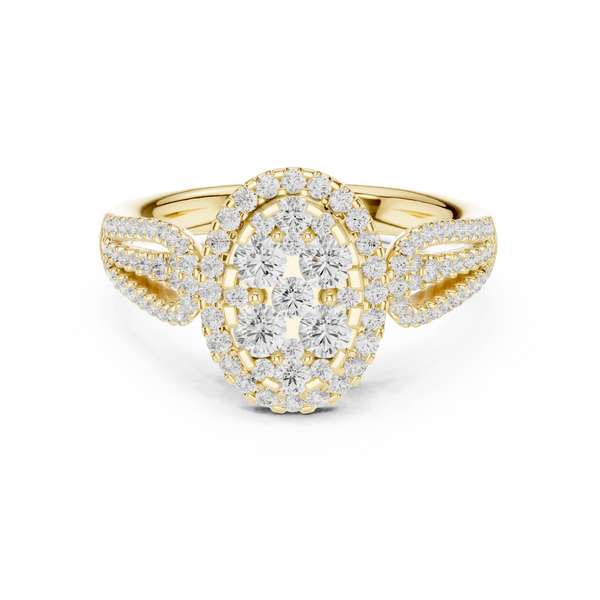Canary Glow Lab Grown Diamond Ring