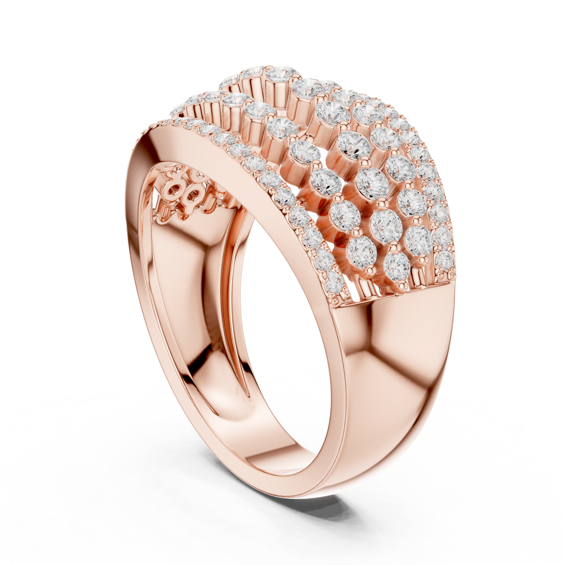 Jade Harmony Lab Grown Diamond Ring