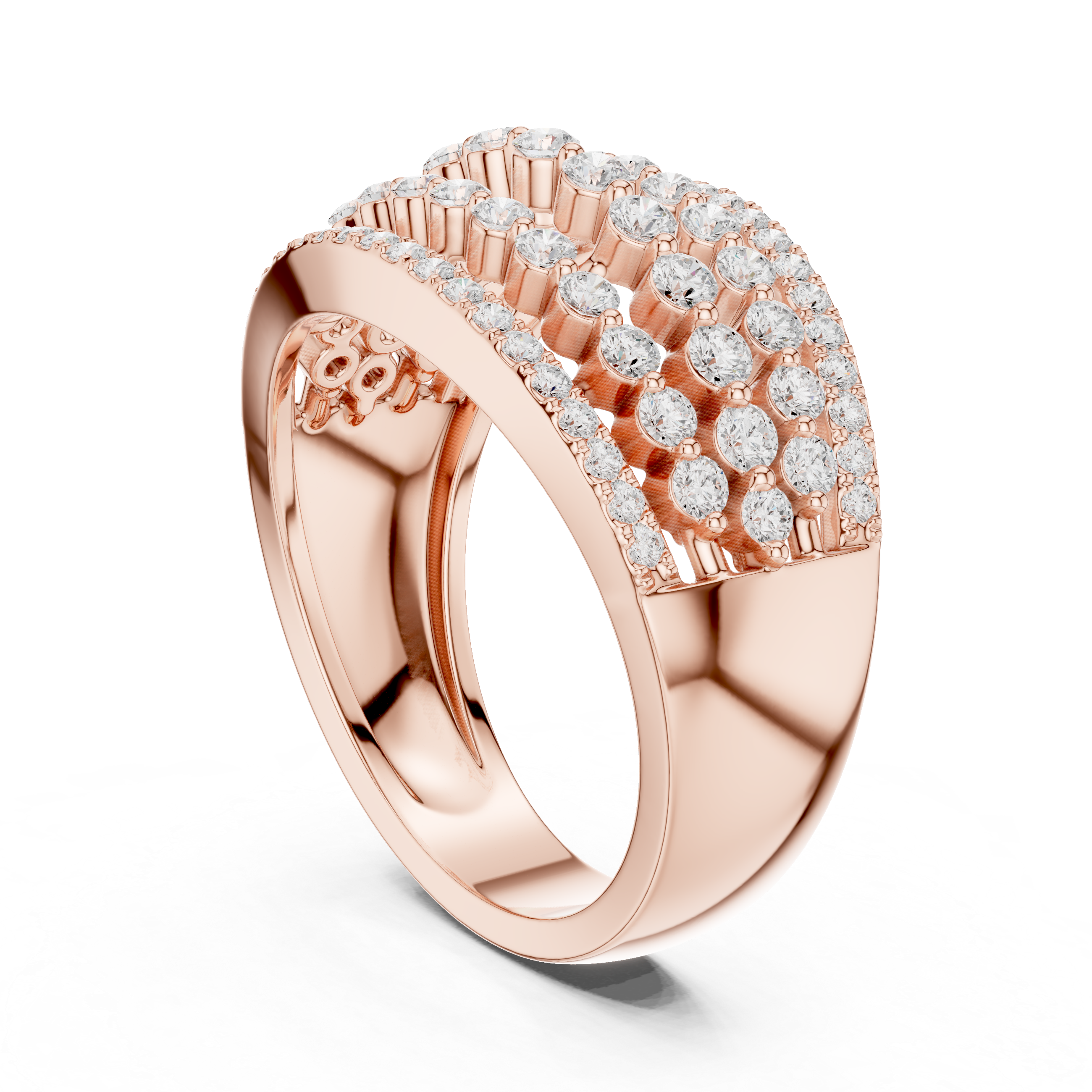 Jade Harmony Lab Grown Diamond Ring