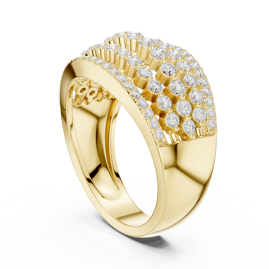 Jade Harmony Lab Grown Diamond Ring