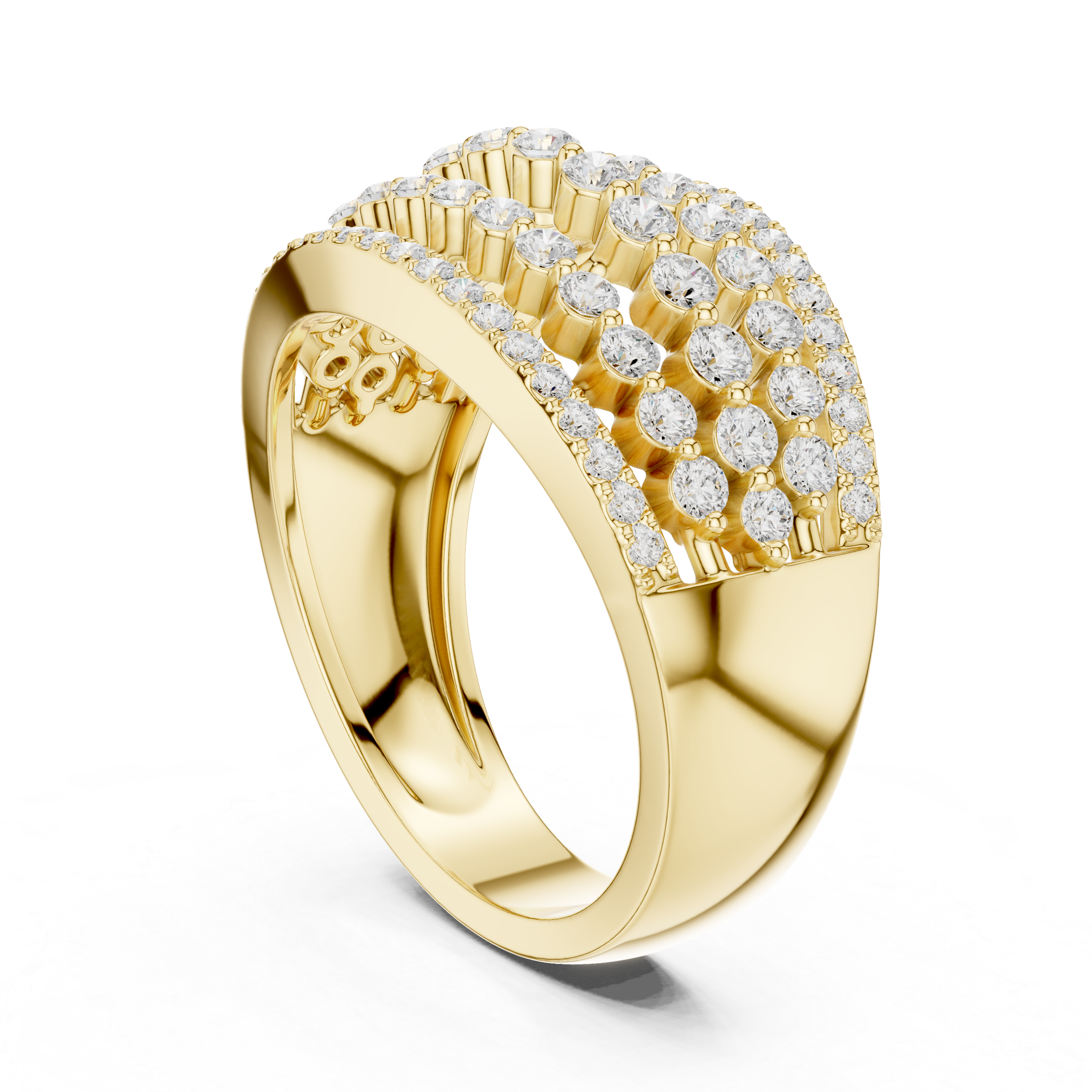 Jade Harmony Lab Grown Diamond Ring