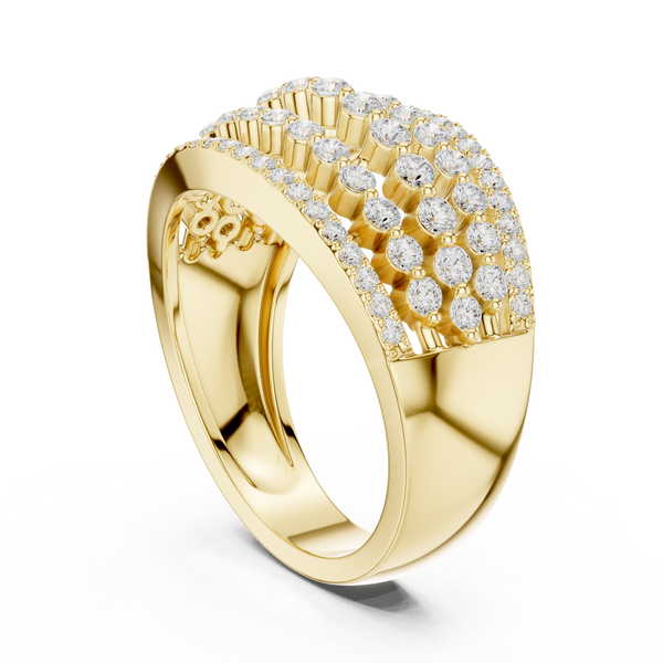 Jade Harmony Lab Grown Diamond Ring